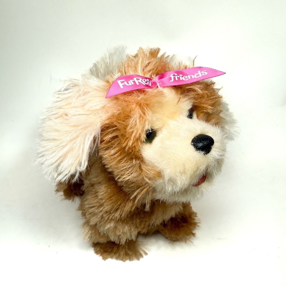 FurReal Pets - GoGo My Walkin' Pup 2012 Interactive Plush Dog -‎ A2616 - Tested
